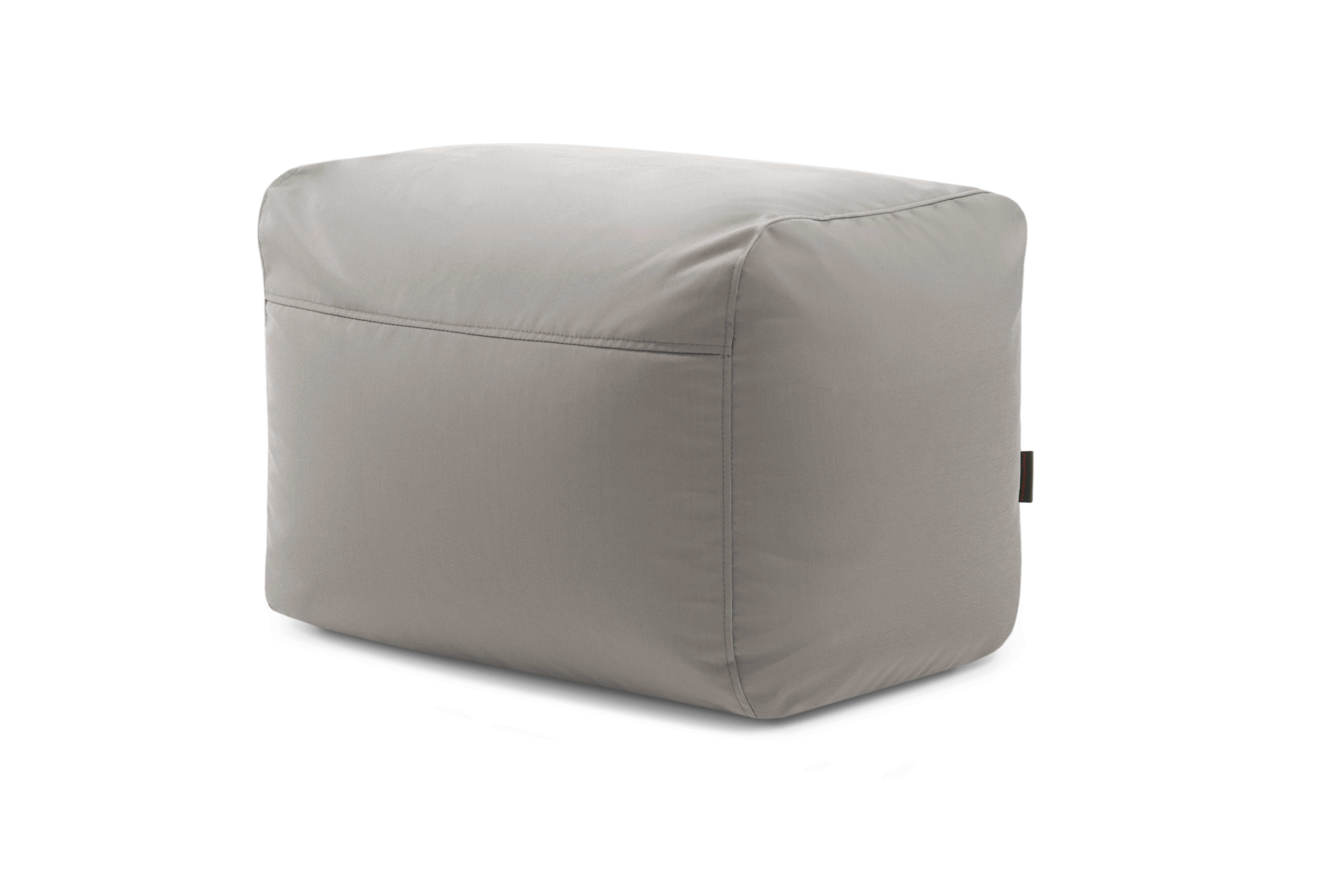 Pouf Plus Colorin White Grey