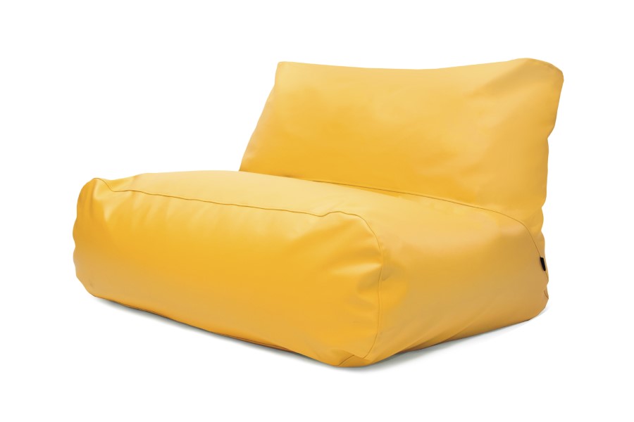 Sitzsack Sofa Tube Outside Yellow