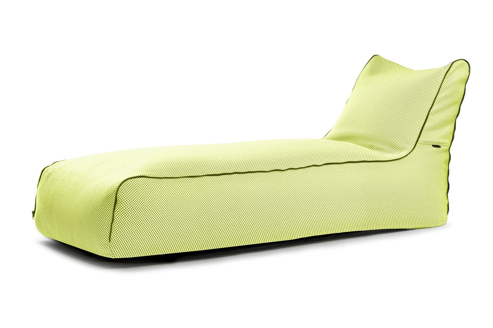 Liege Sunbed Zip Capri Lime