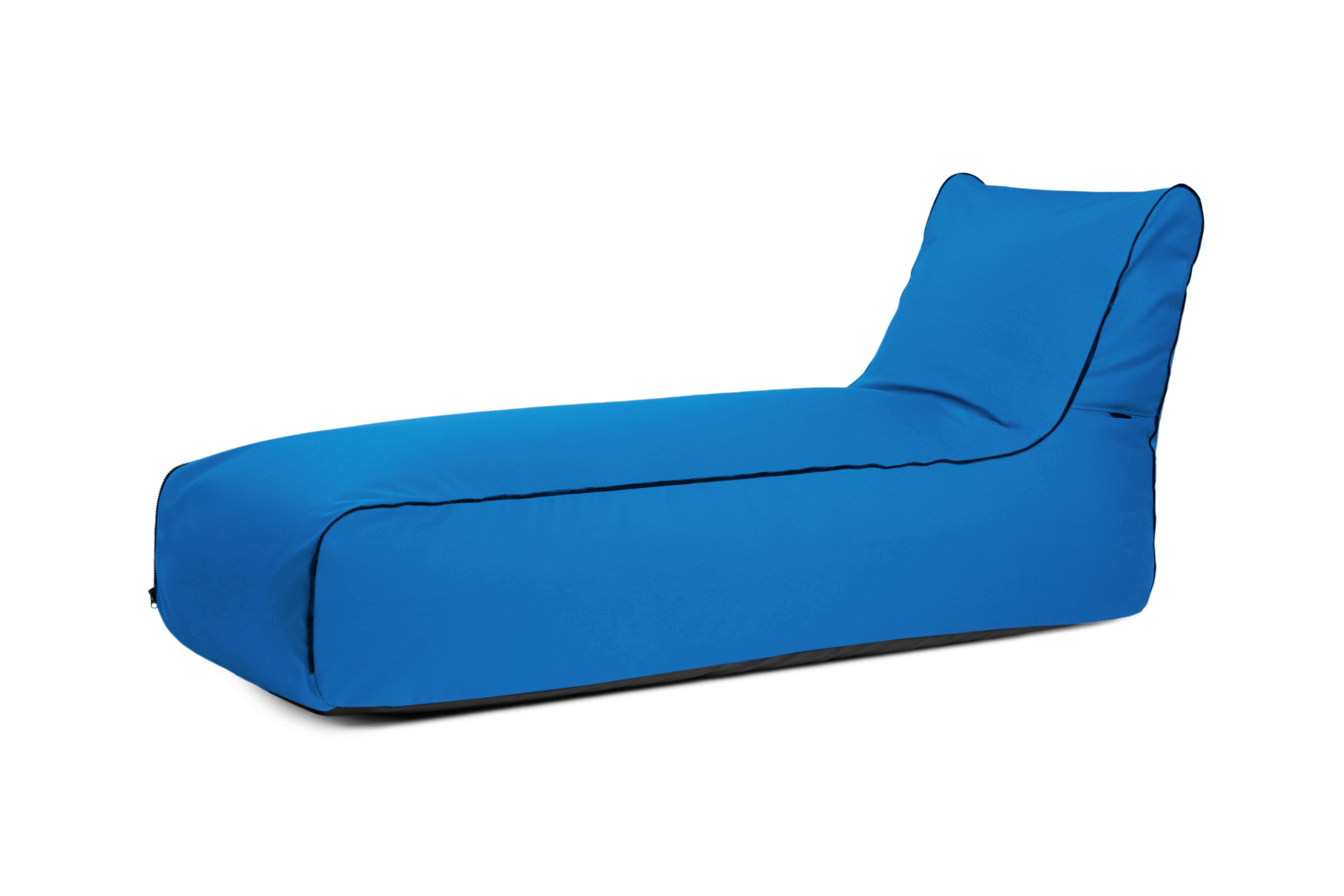 Liege Sunbed Zip Colorin Azure