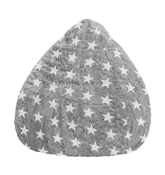 Sitzsack Flu STARS L grau