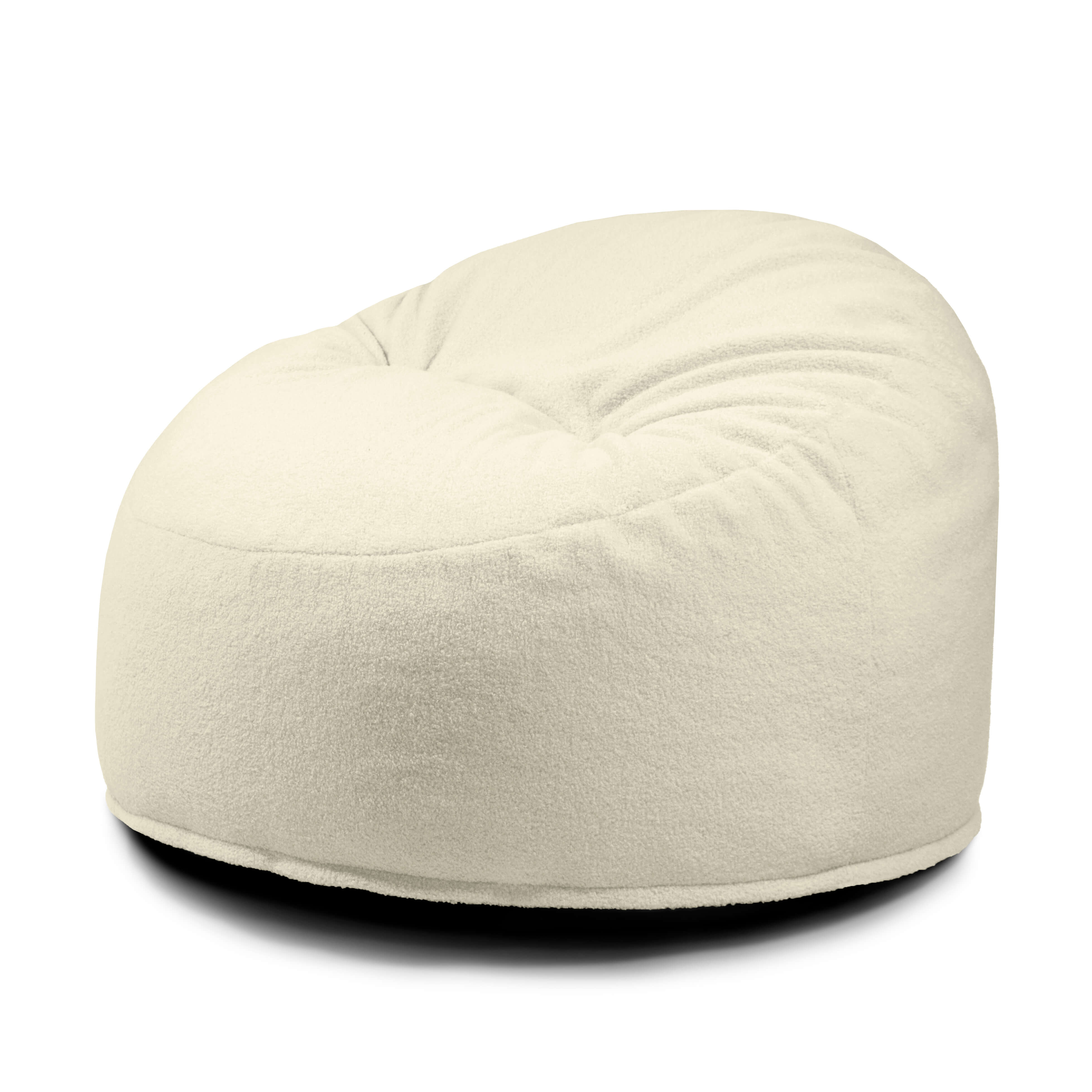 Schaumstoff Sitzsack Om 85 Teddy Cream