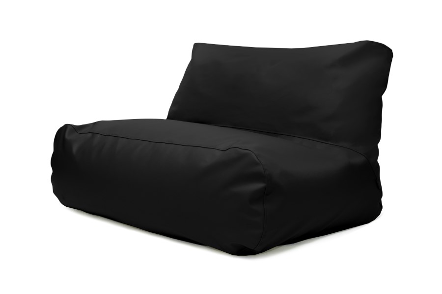 Sitzsack Sofa Tube Outside Black