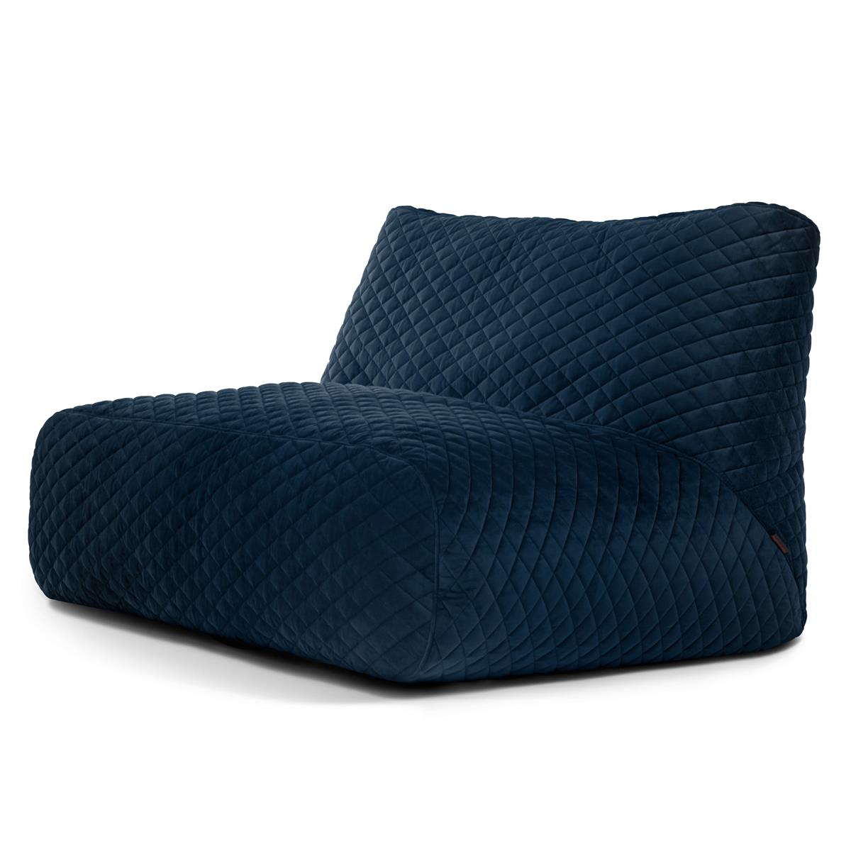 Sitzsack Sofa Tube Lure Luxe Navy