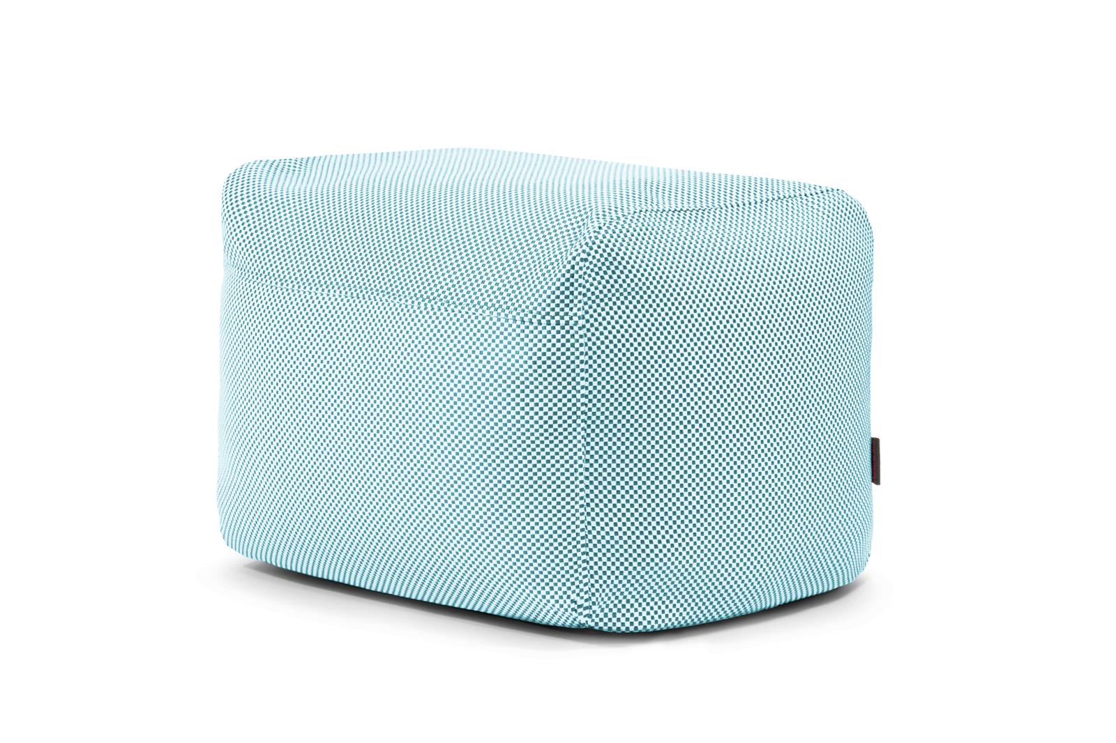 Pouf Plus Capri Turquoise