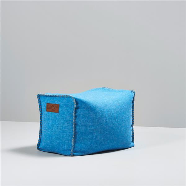 SACKit Cobana Square Pouf turkis