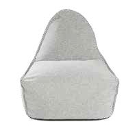 Grattoni Sand Sitzsack Acryl Grau