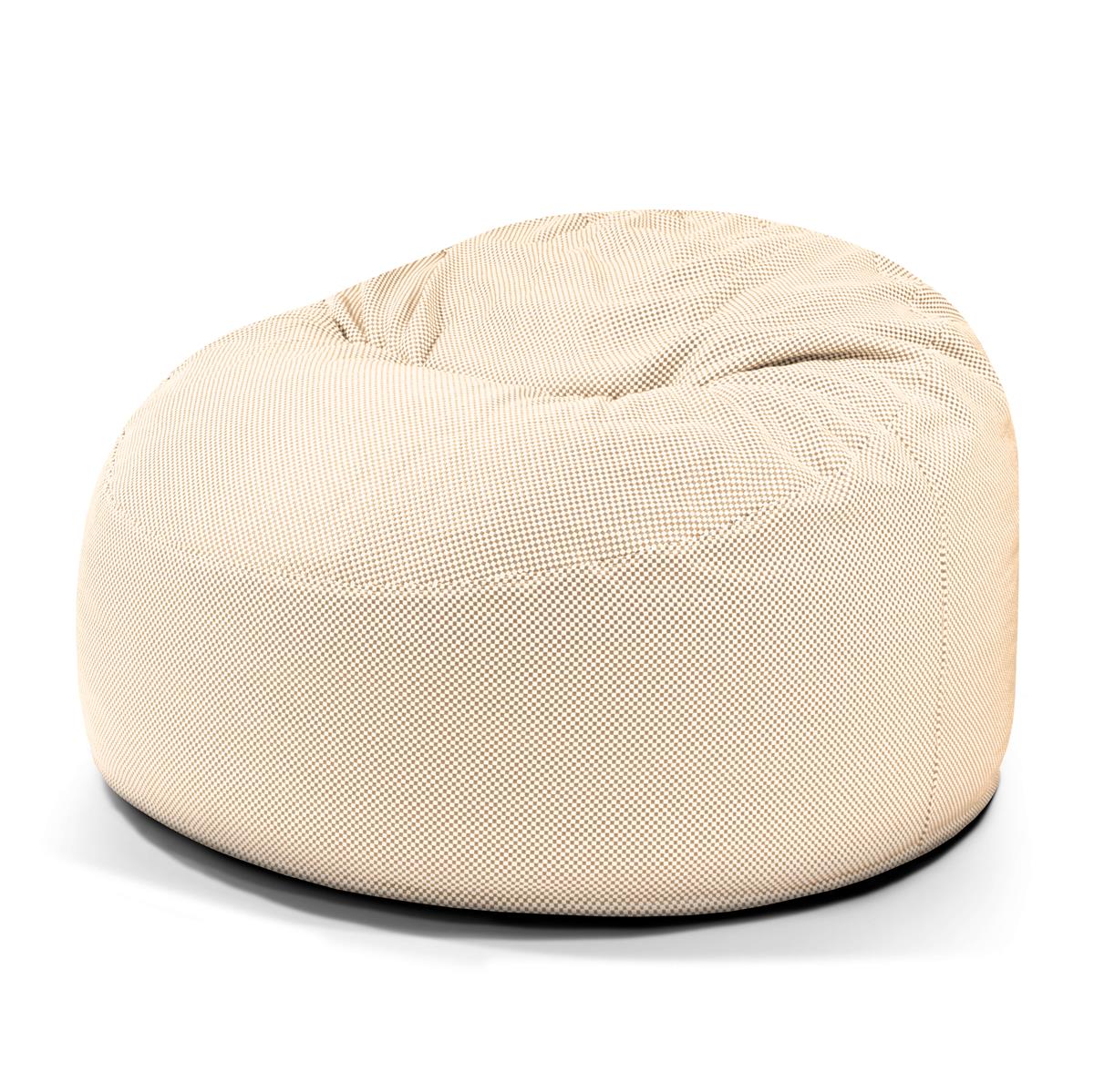 Schaumstoff Sitzsack Om 110 Capri Beige