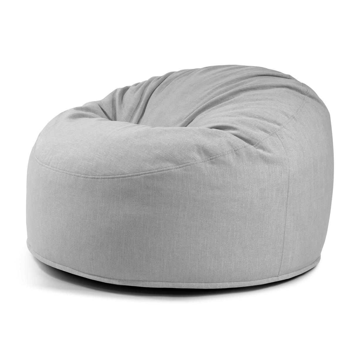 Schaumstoff Sitzsack Om 110 Gaia Grey