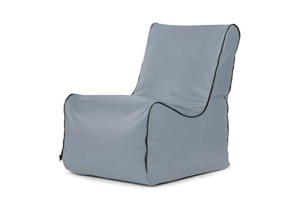 Sitzsack Seat Zip Outside Grey